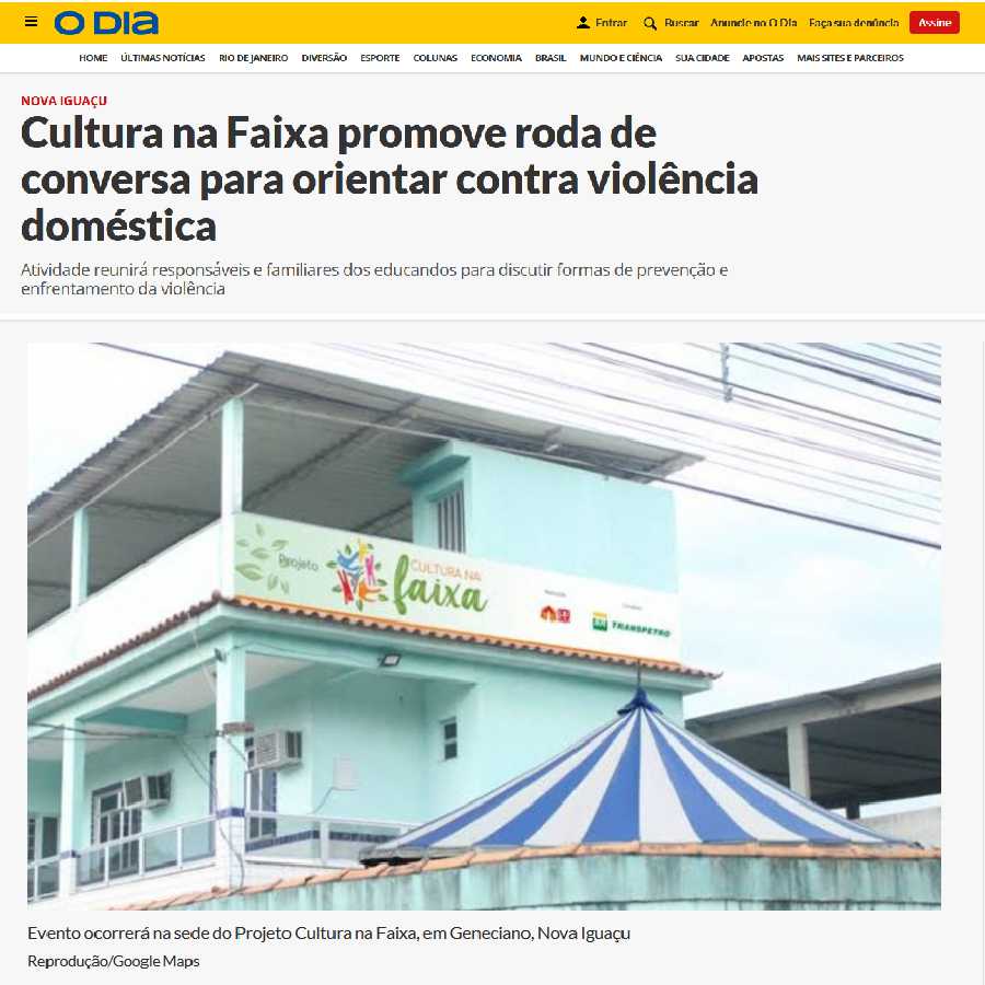 Leia mais sobre o artigo Site Jornal O Dia – 11 de agosto de 2026